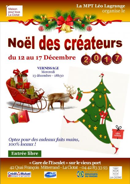 Affiche noel des createurs 2017