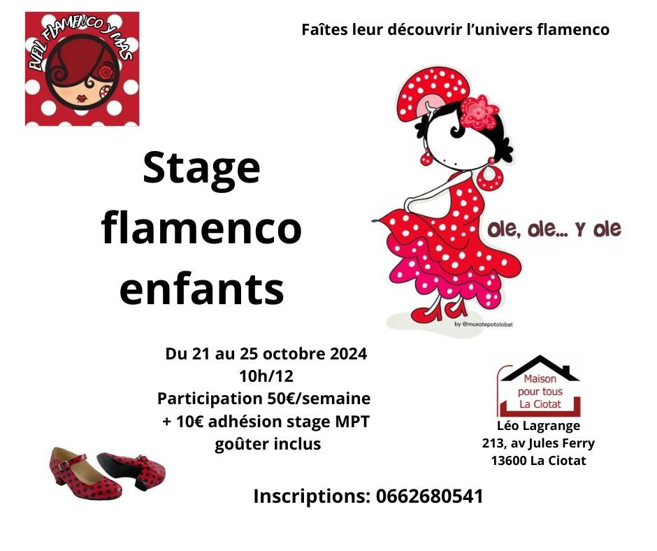 Stage enfants octobre 2024